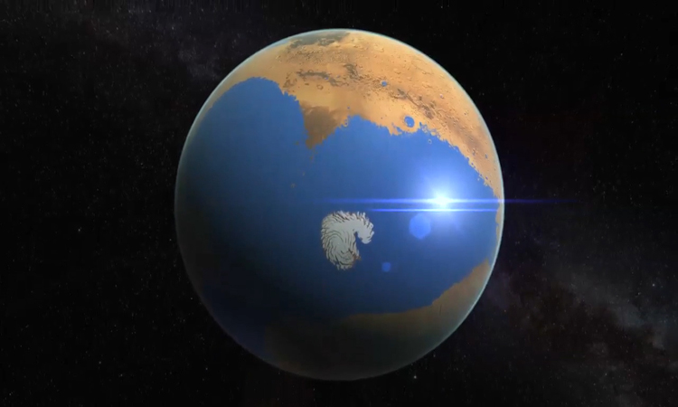 Ο πλανήτης Αρης είχε ωκεανό μεγαλύτερο από τον Αρκτικό